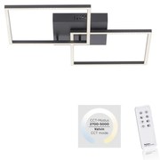 Leuchten Direkt 14141-18 - LED Lampă dimmabilă IVEN 2xLED/13,5W/230V + Telecomandă