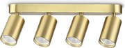 Plafoniera DYNAMITE PL4 LINEAR ROUND OTTONE