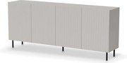 Comoda Paxos KM-2 casmir/negru L200 cm
