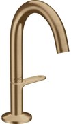 Baterie lavoar baie bronz periat cu ventil click-clack Hansgrohe Axor One Select 140 Bronz periat