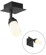 Spotlight modern pentru baie negru IP44 - Japie