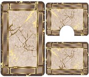 Set 3 Covoare baie antiderapante 60x90 CBA110