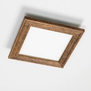 Panou LED RGBW dimabil aplicat Eglo SALOBRENA-C LED/16W/230V maro + telecomandă