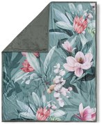 Pătură reversibilă Descanso Parler, 130 x 160 cm, verde