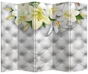 Paravan - Flori de crin (210x170 cm)