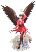 Statueta Elemental Magic - Vrajitoarea Aerului, Anne Stokes 27.5 cm