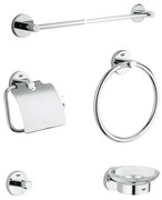 Set accesorii baie culoare crom Grohe Essentials