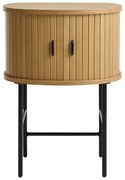 Noptieră în culoare naturală Nola – Unique Furniture