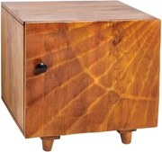 Noptiera din lemn de mango Scorpion 50cm, maro