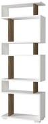 Bloc de bibliotecă White Walnut