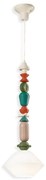 Pendul ceramic design italian realizat manual LARIAT H-87cm