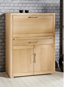 Secretaire cu fronturi lemn masiv Ellen 90/120/40 cm