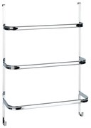 WENKO 24025100 - Suport pentru prosoape IRPINIA, 54,5 x 77,5 cm, crom lucios