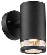 Nordlux - Aplica de perete pentru exterior BIRK 1xGU10/28W/230V IP44 negru