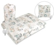 COSING - Sac de dormit pentru călătorie cu pernă Zoo