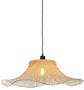 Lustra suspendata din bambus Ibiza L 65cm, natur