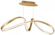 Lustra suspendata dimabila Circus satin brass