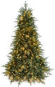 Pom de Crăciun artificial 3D Molid Masiv 210cm 450LED