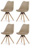 Set de scaune de sufragerie CT-762 CAP, 4 buc.