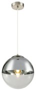Lustra / Pendul modern 30cm VARUS nickel/crom 15853 GL