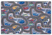 Covor pentru copii Hanse Home Play Race Track, 140x200 cm