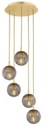 Lustra design modern cu 5 pendule Paloma