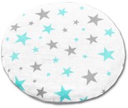 Perna anticolici cu samburi cirese Kidizi Galaxy Mint, gri cu verde, 19 cm