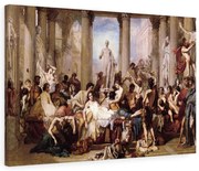 Tablou canvas Romains de la decadence 120x80 cm