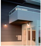 Aplică LED de exterior SPECTRA LED/17W/230V IP54 gri Redo 90238
