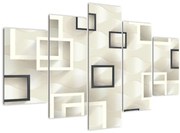 Tablou geometric abstract (150x105 cm)