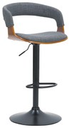 Scaun Bar Zokkos  Textil Gri