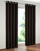 Draperie neagra Trondheim 132/145 cm