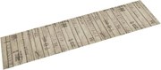 vidaXL Covor de bucătărie lavabil, imprimeu gard, 60x300 cm, catifea