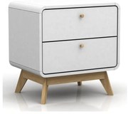 Noptieră Støraa Caitlin, alb