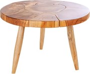 Masuta din lemn de tec MOSAIK 60cm