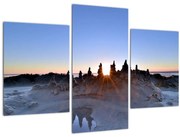 Tablou cu scenerie de nisip (90x60 cm)