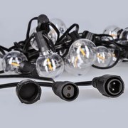 Brilagi - Ghirlandă LED decorativă de exterior, 25 x soclu E12, 20 m, IP44, alb rece