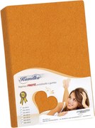 Cearceaf frotir Kamilka, portocaliu , 160 x 200 cm