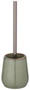 Perie WC din ceramică Wenko Sirmione, verde