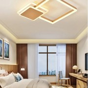 Lustra LED Cu Telecomanda, Elit's Esn T2239gF, 120w, Gold