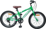 vidaXL Bicicletă Montană 20 Inci 6-Speed pentru 5-8 ani Verde