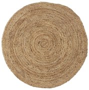 Covor din iuta ROUND NATURAL 90 cm