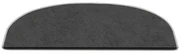 Covorașe pentru scări gri-închis 16 buc. 20x65 cm Plain Color – Vitaus