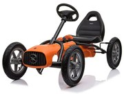 Kart cu pedale Baby Mix Buggy , portocaliu