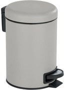 Wenko Coș de gunoi cu pedală Leman 3 l, taupe, 3 l
