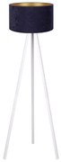 Lampadar VELVET 1xE27/60W/230V alb/albastru Brilagi