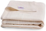 Babymatex Pătură pentru copii Sisi ecru, 75 x 100cm