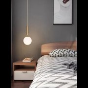 Lustra Elit's Pe Calbu Cu Glob Mat Alb E27 maxim 60W