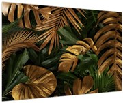 Tablou - Frunze aurii (90x60 cm)