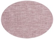 Suport pentru farfurie Tiseco Home Studio Oval, 46 x 33 cm, roz mov